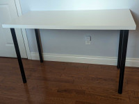IKEA Table/Desk (white top with black legs)