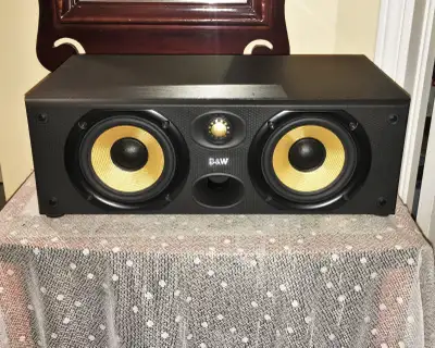 B&W CC6 Center Channel – Dual Kevlar Drivers, Made in England, View more