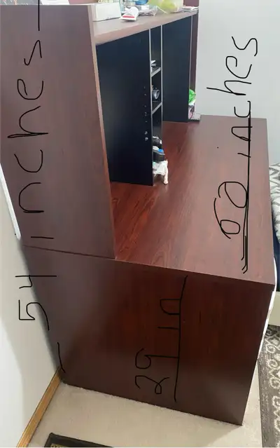 computer desk and sides , View more