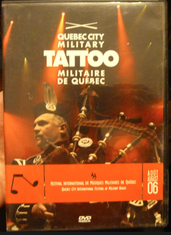 DVD * spectacle Tattoo militaire de Québec août 06 musique 2006 | CD, DVD  et Blu-ray | Ville de Québec | Kijiji