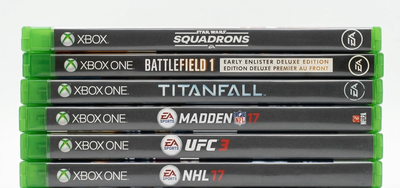 Lot of 6 Xbox One Games, View more