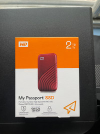 Western Digital 2 TB SSD - Brand New 