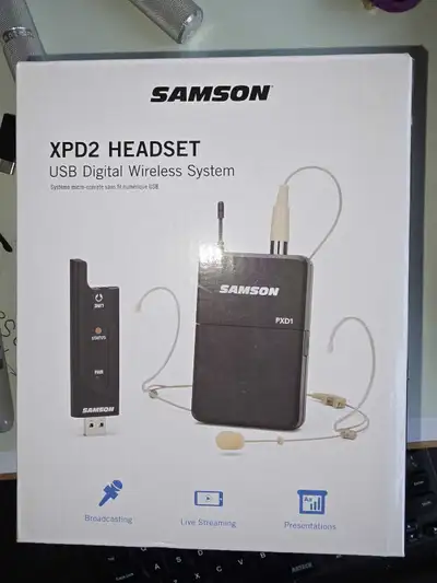 Samson Wireless Microphone Headset , View more
