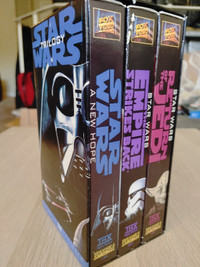 Star Wars original trilogy (eps 4, 5, 6) 1995 version VHS boxset