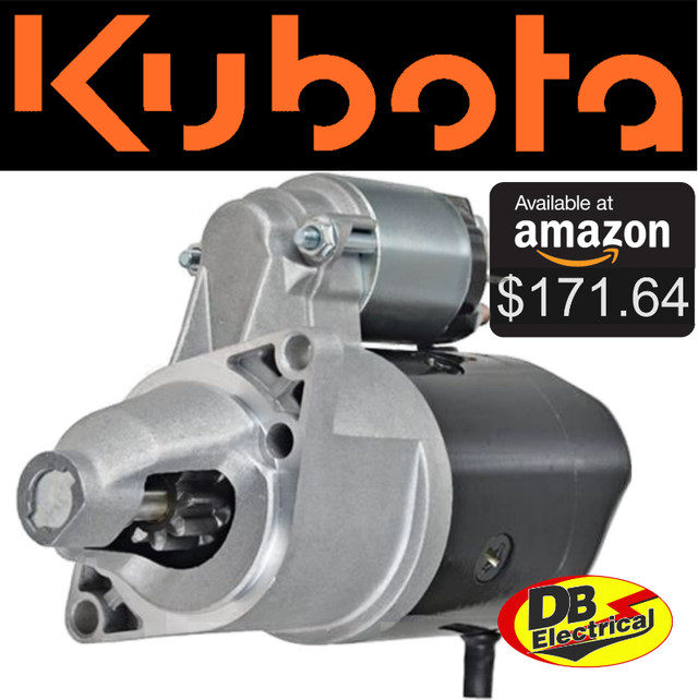 NEW * Kubota Tractor/Mower Starter in Heavy Equipment Parts & Accessories in Fredericton