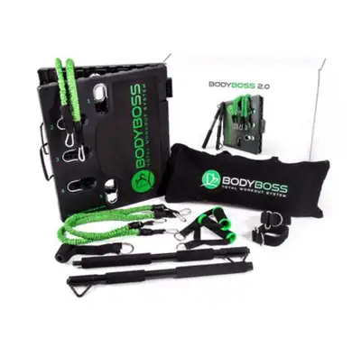 Body Boss 2.0 Portable Home Gym / NEW IN BOX, View more