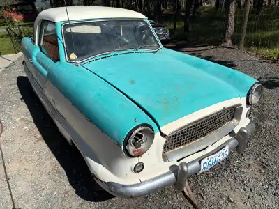 Unmolested 57 Nash Metro. In decent shape. With some TLC it could be daily driver or a great restore...