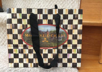 Mackenzie childs paper shopping bag 