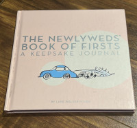 Brand New - The Newlyweds’ book of firsts - a keepsake journal