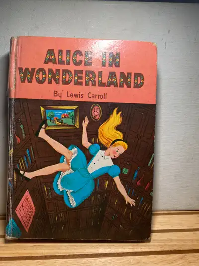 Vtg 1955 - ALICES ADVENTURES IN WONDERLAND Through the Looking G, View more