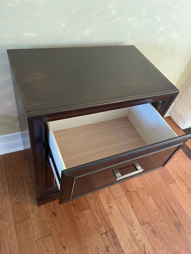 Nightstand Table with Drawers  in Other Tables in Oakville / Halton Region - Image 4