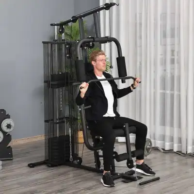 Home Gym, Multifunction Gym Equipment Workout Station with 100Lb, View more