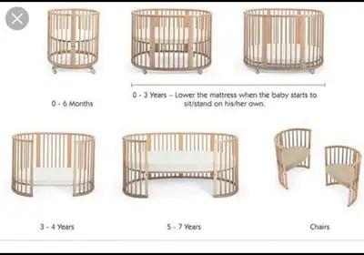 Stokke Sleepi v2 with mattresses and junior extension, View more