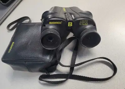 Bushnell 7-15x25 Zoom Fully Coated Optics Binoculars With Strap , View more