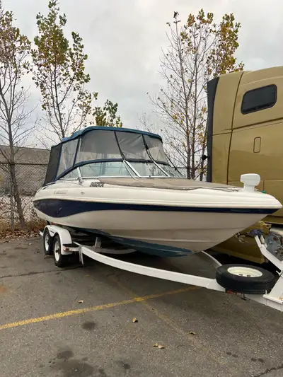 Selling my used 1997 Rinker Boat 21 foot, a great option for anyone looking to enjoy some fun on the...