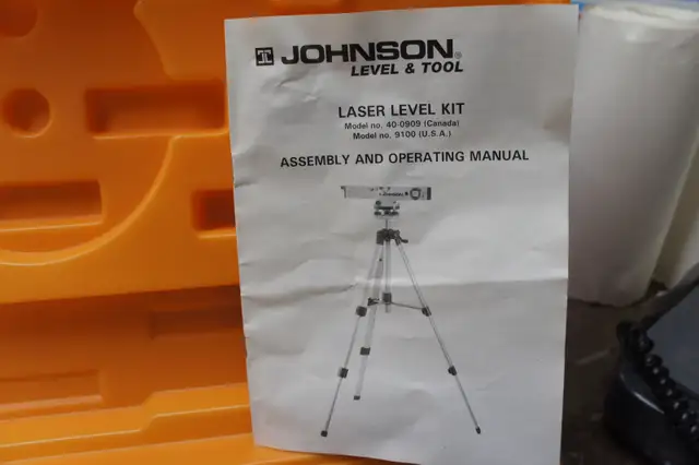 JOHNSON  LASER LEVEL in Hand Tools in Hamilton - Image 3