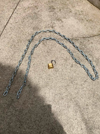 Chain with Padlock