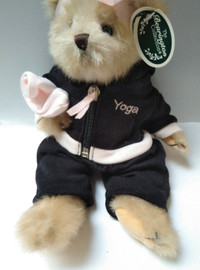 Zoe Zen Yoga Bear, Bearington limited Collection Series