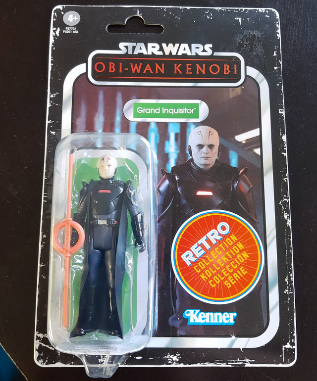 Star Wars retro series Grand Inquisitor Figure in Toys & Games in Guelph