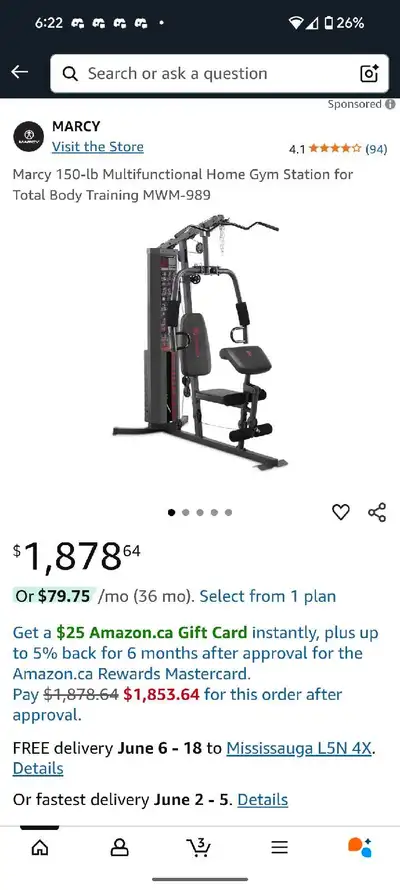 Marcy Home Gym, View more