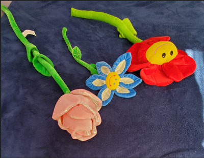 Plush flower toys/decorations, View more