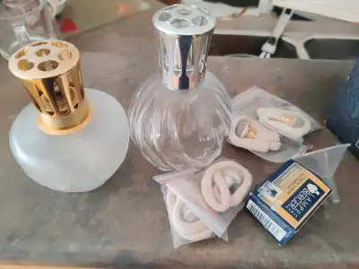 lampe berger 3 brand New 1 Used And all extra Asking $150 for all