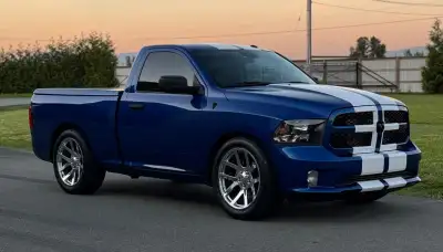 2019 Ram 1500 RCSB, Procharged 5.7 Hemi, 8 speed auto, lowered, flow master exhaust, roll pan, tonne...