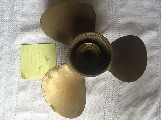 Propellers - $75 each - 10" x 12 Pitch (2 available) in Boat Parts, Trailers & Accessories in Calgary - Image 4