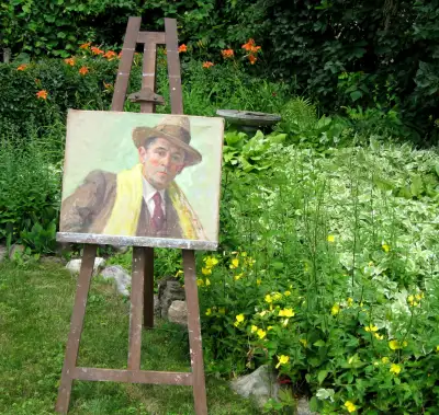 CHEVALET POUR ARTISTE-PEINTRE //VINTAGE//ARTIST PAINTING EASEL English spoken, p.m. me if details ar...