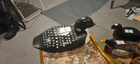 CARVED LOON DECOY BY A.l .LEVY 