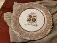 25th Anniversary Plate