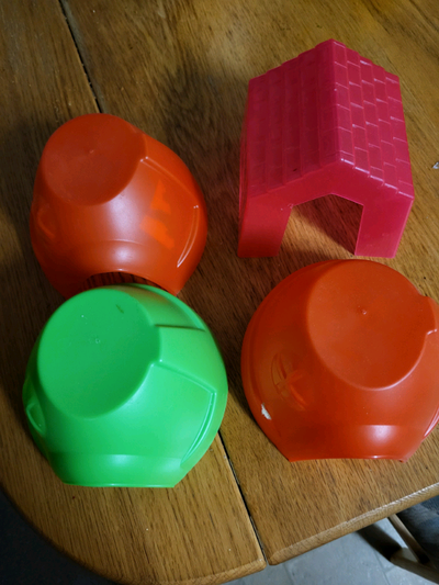 Hamsters home and drinking bottle, View more