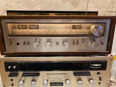 Vintage Pioneer SX-680 AM/FM Stereo Receiver, View more