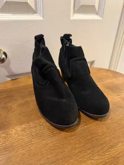 Black Suede Ankle Boots, View more