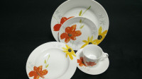 5 piece place setting dinnerware