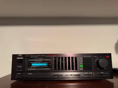 Vintage Super-A JVC A-X400 Stereo  Amplifier w  7-band Graphic, View more
