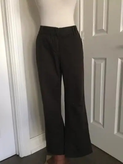S.OLIVER Hipster Straight Women's Casual Trousers EU 38 Medium Brown Waist: 32" inseam: 29" length:...