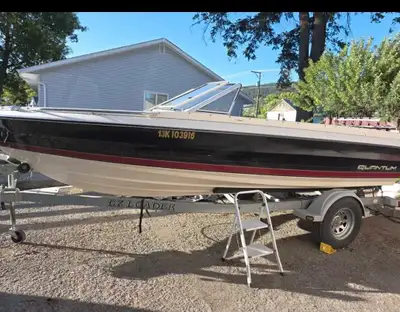 Truck is a 2013 ford f150 3.5 ecoboost runs and drives great the boat is a 1992 19 foot quantum bowr...