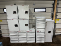 Weather guard drawer and cabinets