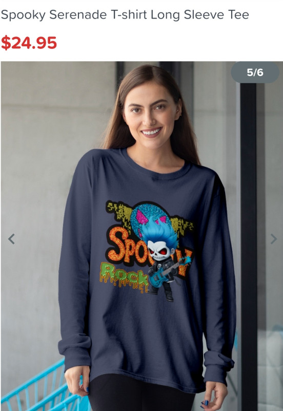 Spooky Serenade T-shirt in Women's - Other in Grande Prairie - Image 4