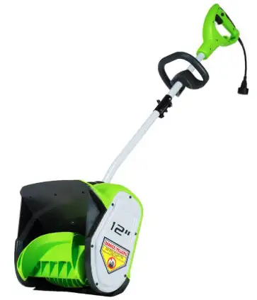 Greenworks 8 Amp 12-Inch Corded Snow Shovel, View more