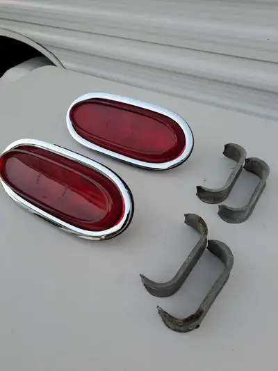 1959 Pontiac taillights. Excellent, like new condition. $300 pr. Parisienne, new old stock lenses wi...
