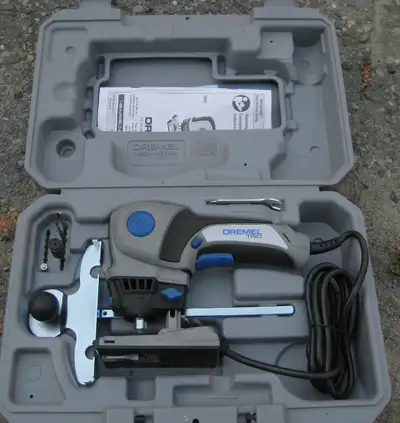 $70 Dremel Trio 6800 router rotary multi cutout tool, case, bits, View more