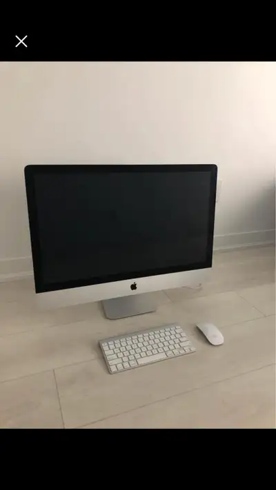 Selling my used Apple iMac, a sleek and powerful all-in-one desktop computer that combines performan...