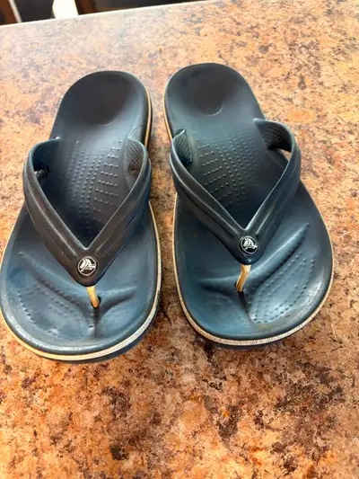 Woman's size 7 navy crocs, View more