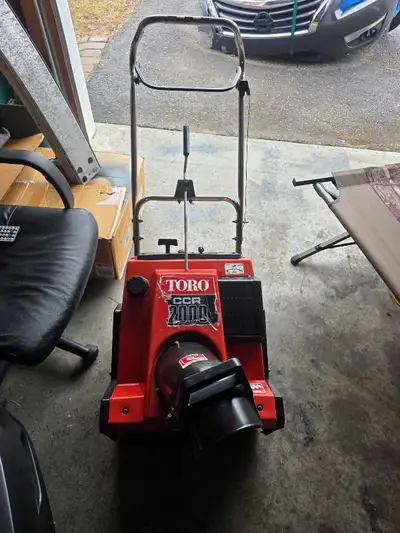 TORO CCR2000 RARE SUZUKI ENGINE!!, View more