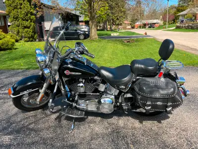 2004 Heritage Softail. Excellent condition. Very clean and all tuned up and levels changed. Bike nee...