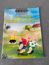 Livre les 3 petits cochons 