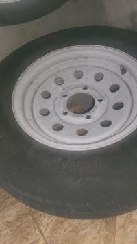 Trailer tires and rim 175/80D13