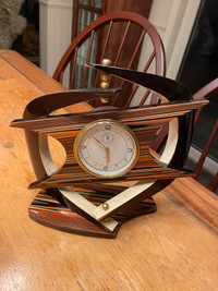 Vintage MCM Veglia Alarm Clock